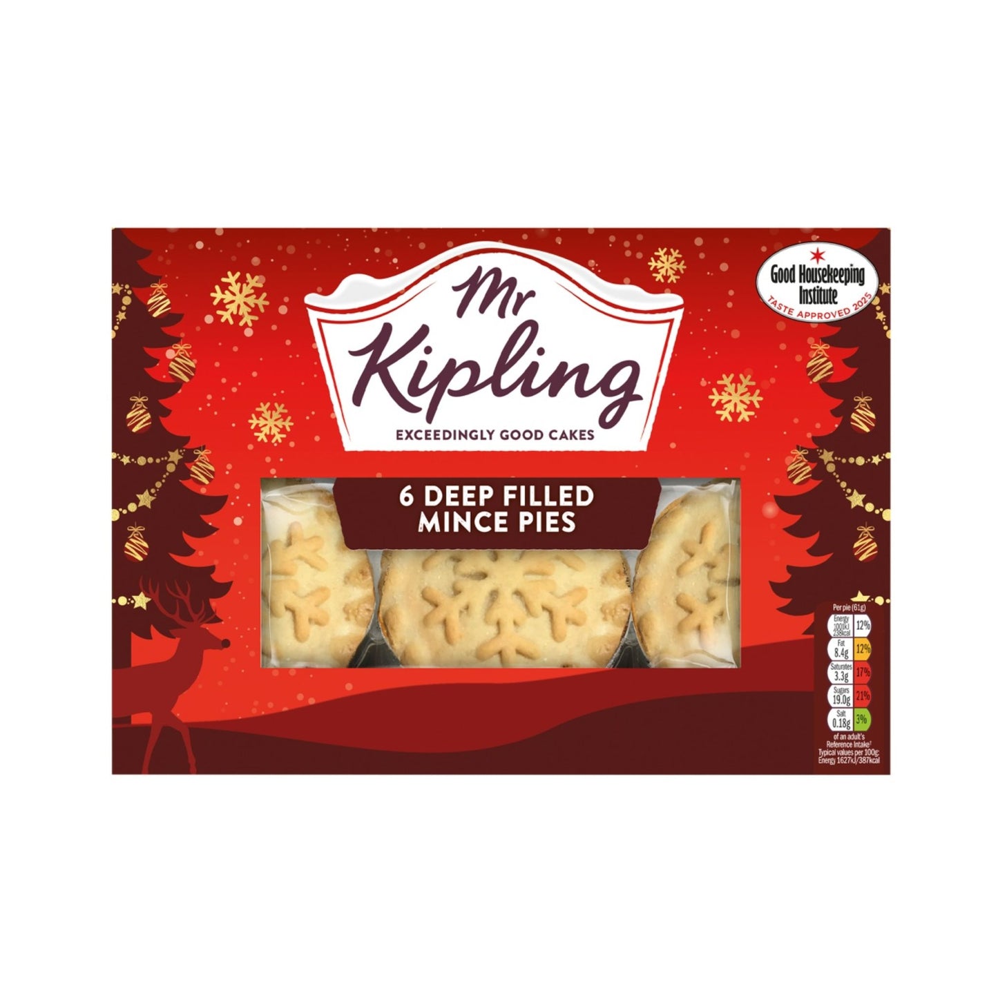 Mr Kipling Mince Pies – 6 unidades