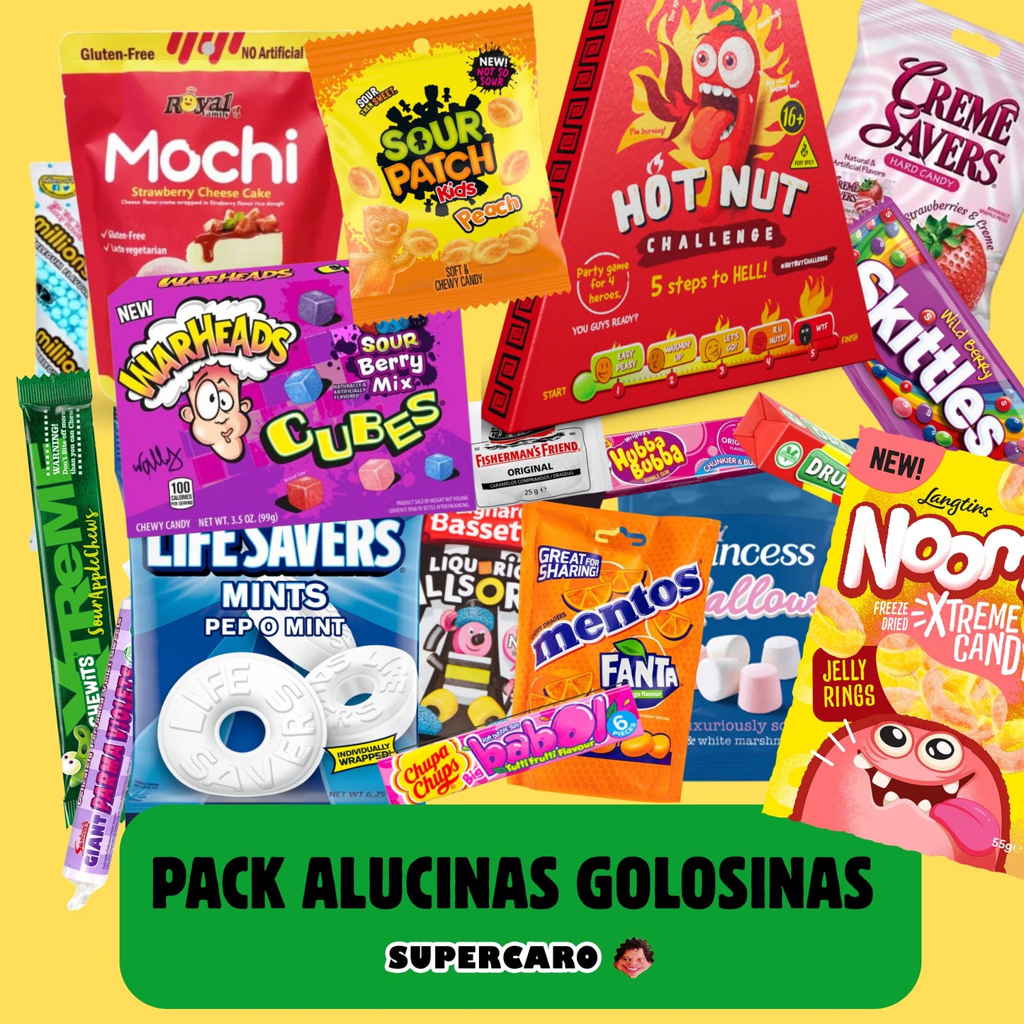 Pack Golosinas que Alucinas
