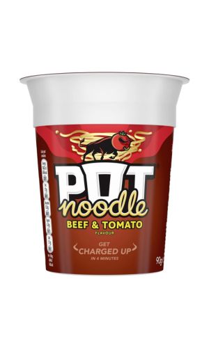 Noodles Instantáneos Pot Beef & Tomato 90GR