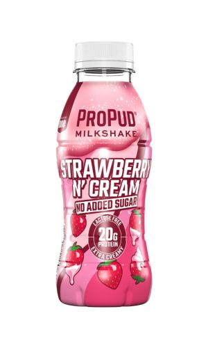 Batido Proteico de Fresa y Nata ProPud 330ML