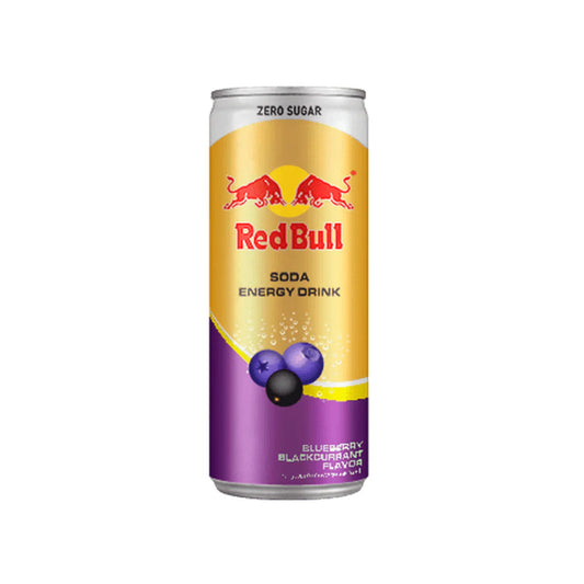 Red Bull Soda Energy Drink Blueberry Blackcurrant 250ML