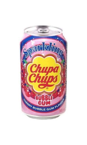 Refresco Chupa Chups Cherry Bubble Gum 345ML