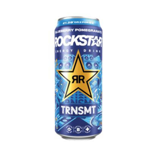 Rockstar TRNSMT Blueberry Pomegranate 500ML