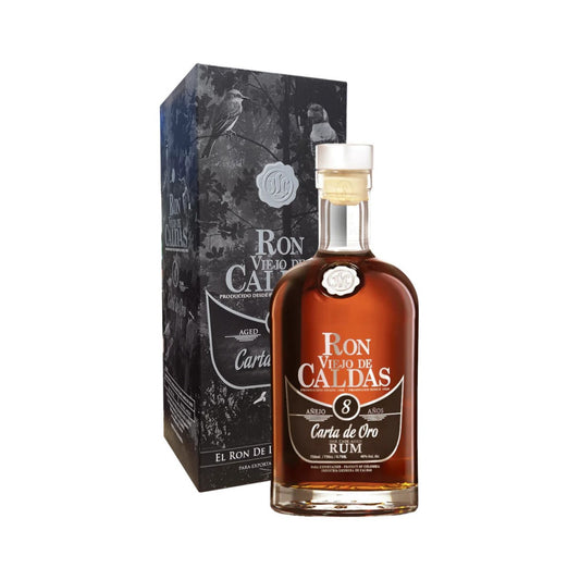 Ron Viejo de Caldas 8 Años Carta Oro 70CL
