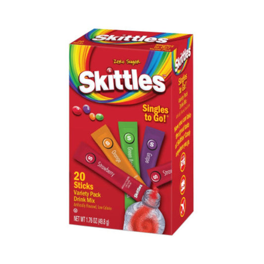 Skittles Singles To Go Variety Pack (20 Sobres)