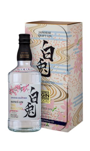 The Hakuto Japanese Craft Gin 70CL