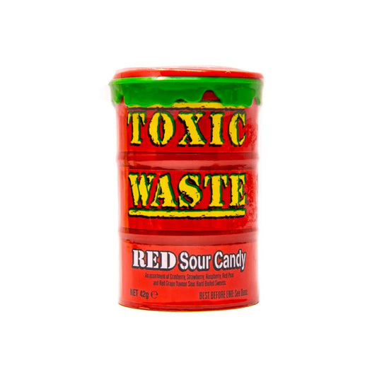 Toxic Waste Red Sour Candy 42GR