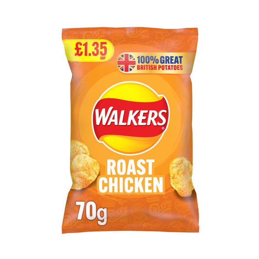 Walkers Roast Chicken 70GR
