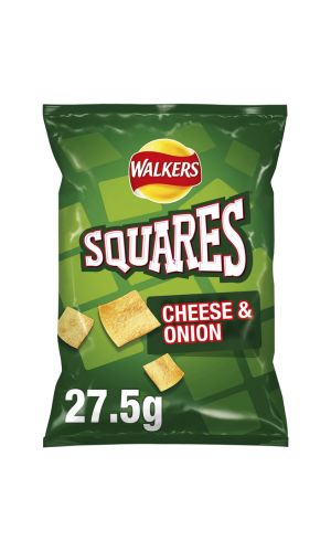 Walkers Squares Cheese & Onion 27,5GR