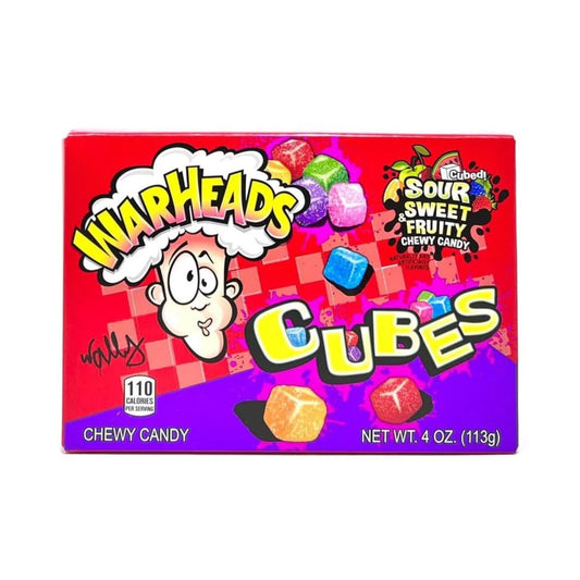 Warheads Cubes Sour Sweet & Fruity 113GR