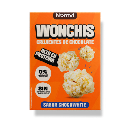 Wonchis Crujientes de Chocolate Sabor Chocowhite 40GR