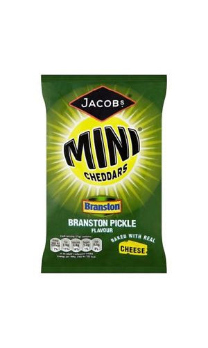 Jacobs Mini Cheddar Branston Pickle Flavour 50GR