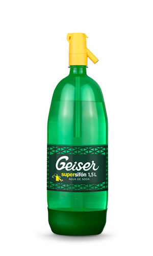 Supersifón Geiser Agua de Soda 1.5L