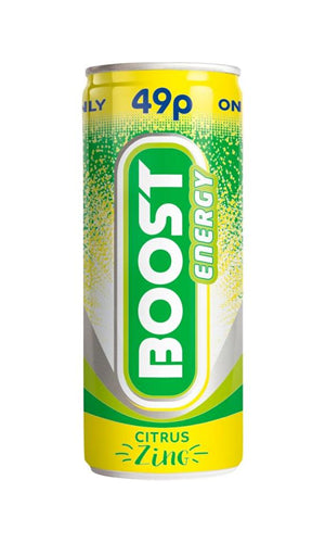 Boost Energy Citrus Zing 250ML