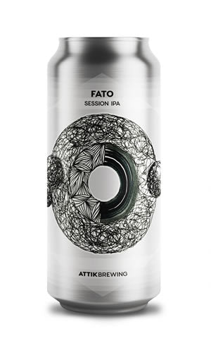 Cerveza  Attik Brewing Fato Session IPA 440ML