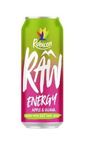 Rubicon Raw Energy Apple Guava 500ML