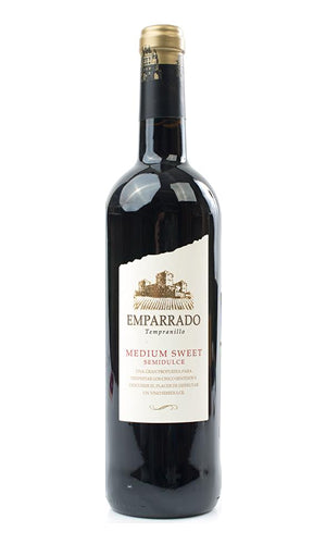 Vino Tinto Emparrado Semi Dulce