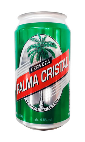 🇨🇺  Cubana Palma Cristal Lata 335ML - Supercaro