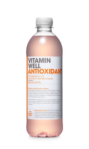 Vitamin Well Antioxidant Melocotón 500ML