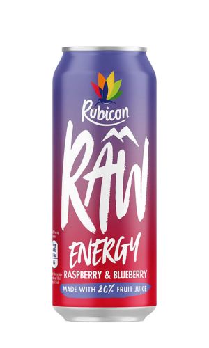 Rubicon Raw Energy Raspberry Blueberry 500ML