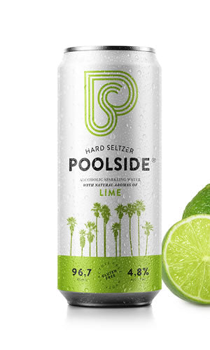 Hard Seltzer Poolside Lime 330ML