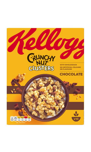 Kellogg´s Crunchy Nut Clusters 450gr