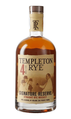 Whiskey Templeton Rye 4 Años Signature Reserve 70CL