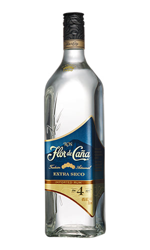 Flor de Caña Blanco 4 Años 1L