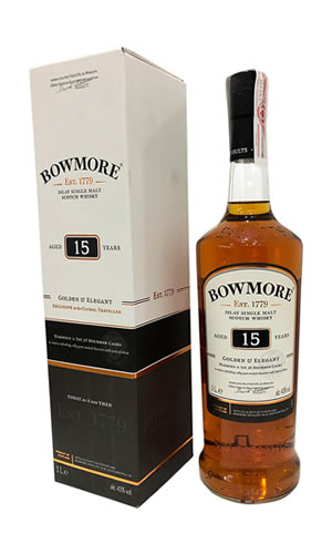 Bowmore 15 Años Golden Elegant 1L