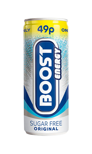 Boost Energy Sugar Free 250ML