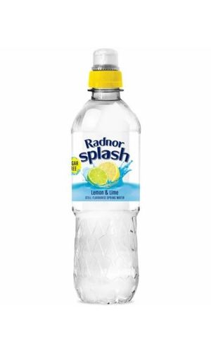 Agua Saborizada Sin Azúcar Radnor Splash Lemon Lime 500ML