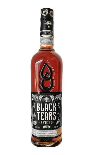 Ron Cubano Black Tears Spiced Rum 75CL