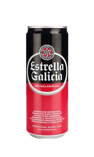 Estrella Galicia Lata 33CL - Supercaro