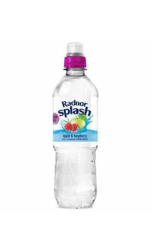 Agua Saborizada Sin Azúcar Radnor Splash Apple Raspberry 500ML