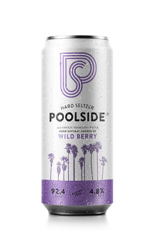 Hard Seltzer Poolside Wild Berry 330ML