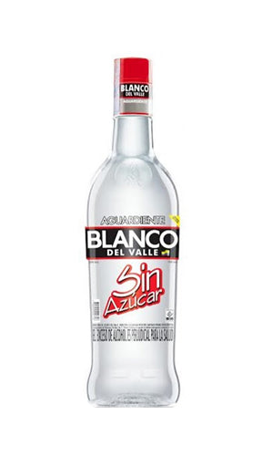 Aguardiente Blanco del Valle Sin Azúcar 70CL