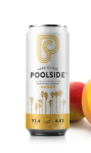 Hard Seltzer Poolside Mango 330ML