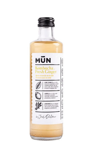 Kombucha MUN Limón y Gengibre 330ML