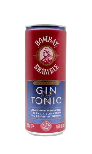 Bombay Bramble Gin Tonic Lata 250ML