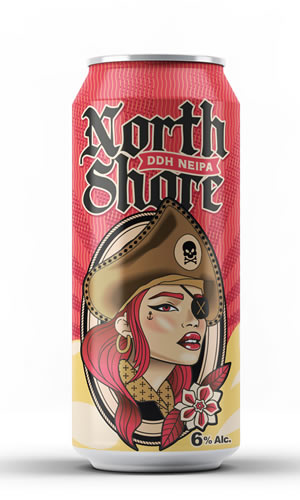 Cerveza La Grúa Norh Shore DDH NEIPA 44CL