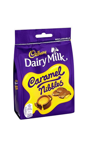 Cadbury Caramel Nibbles 120G