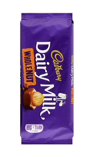 Cadbury Dairy Milk Wholenut 180G