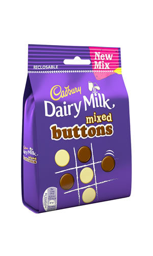 Cadbury Dairy Milk Mixed Buttons 115G