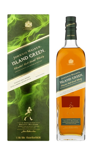 Johnnie Walker 15 Años Island Green Label 1L