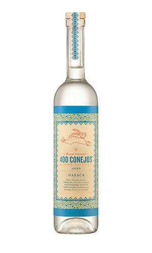 Mezcal Artesanal 400 Conejos Joven Oaxaca 70CL