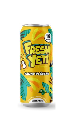 Freshyeti Candy Plátano 500ML