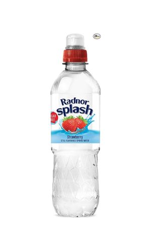 Agua Saborizada Sin Azúcar Radnor Splash Strawberry 500ML