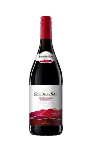 Vino Soldepeñas Tempranillo 1L