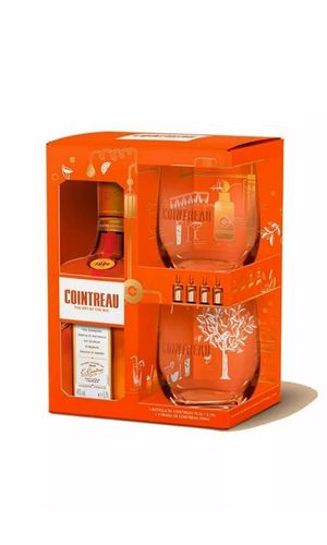 Cointreau 70CL + 2 Vasos