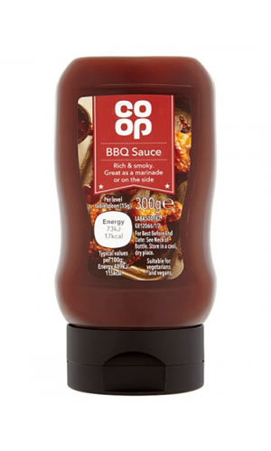 Co Op BBQ Sauce 300GR